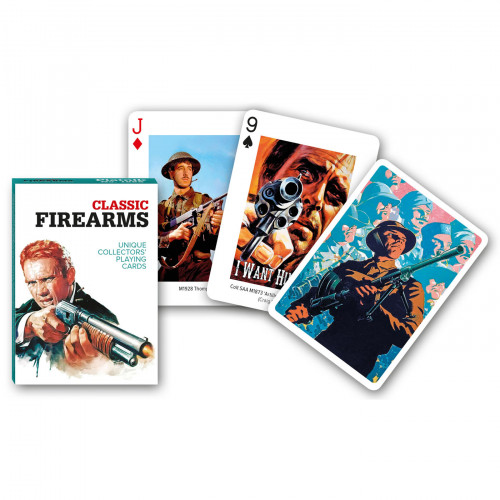 Carti de joc de colectie cu tema "Clasic Firearms"